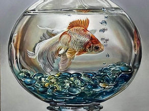 This Goldfish Looks So Real!
