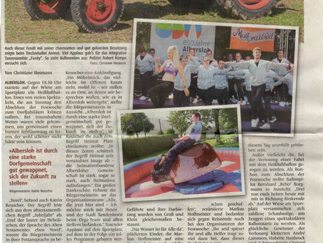 Das sagt die Presse zum Jubiläum in Albersloh