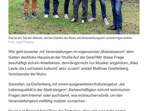"Keine 30 Rockkonzerte im Sommer geplant" (WN, 08.08.23 zum Mukolosseum)