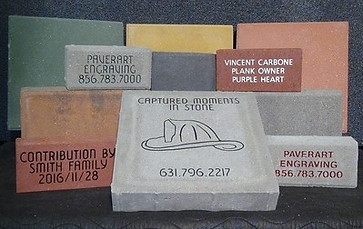 Engraved Pavers from Paverart for fundraising
