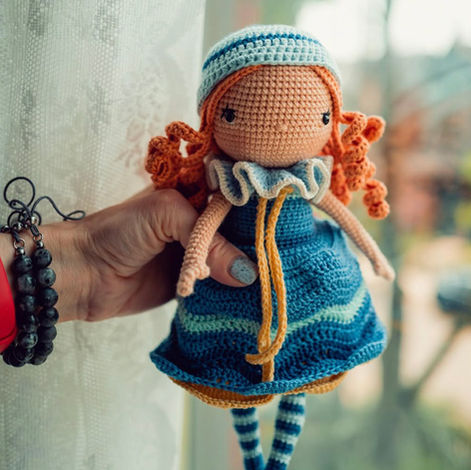 This doll was made as a present