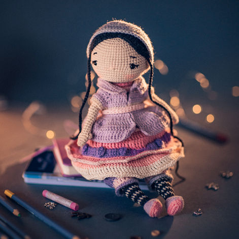 My first attempt to a doll with moving legs