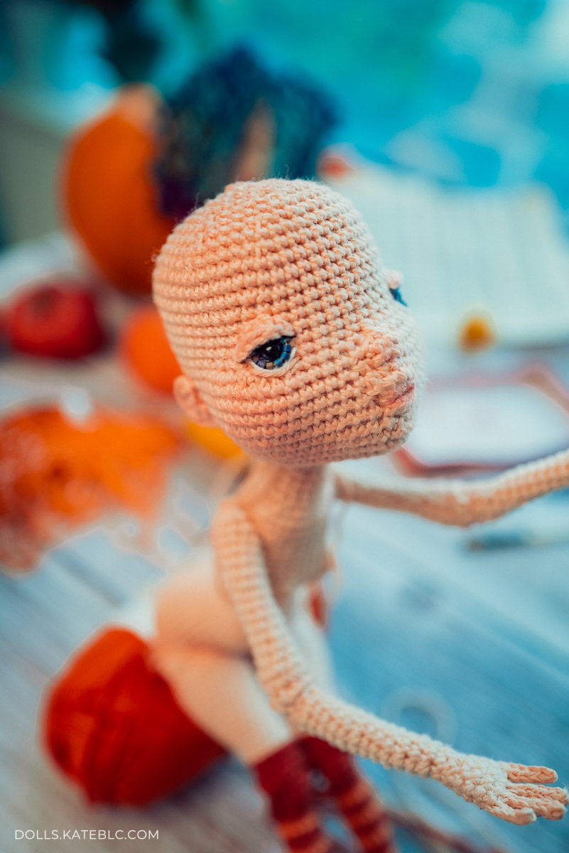 October doll. Work in progress