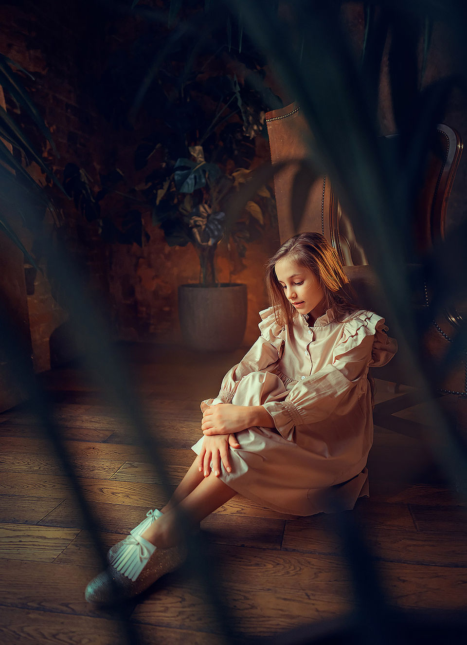 Portrait photographer in photo studio Toronto