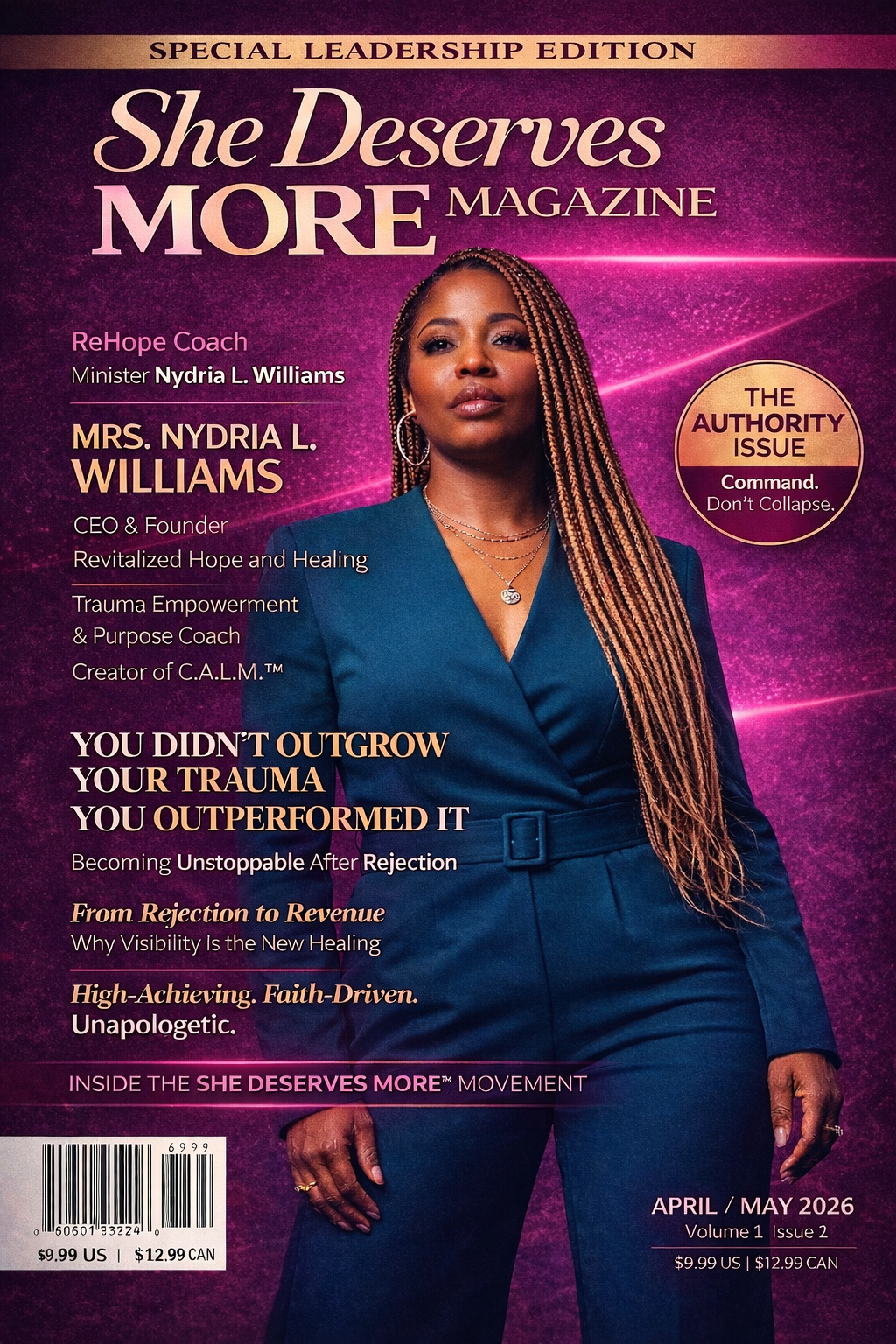 She Deserves More ™ Mag Editorial Spread 