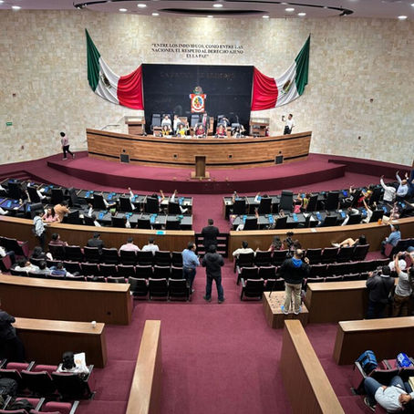 Analy Peral Vivar y Litigio Estratégico Indígena A.C. presentan iniciativa para reconocer los derechos de los ríos en la Constitución de Oaxaca