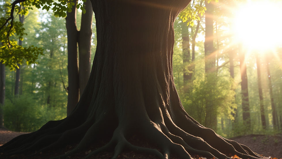rooted tree with sun shining threw in a forest_edited.jpg