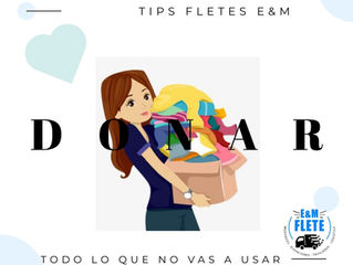 TIPS. DONA LO QUE YA NO USES