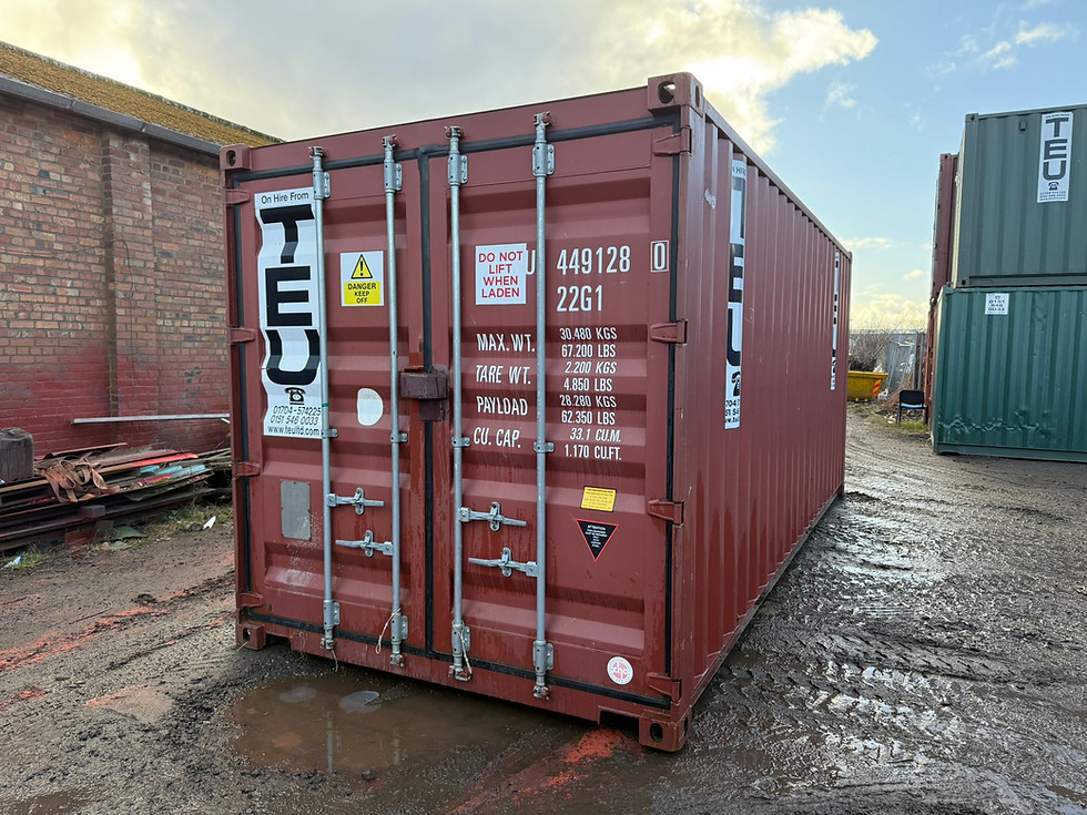 Thumbnail: Used 20ft Shipping Container