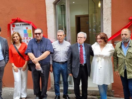 Taormina (Me), Taglio del nastro per Cgil e Cgil Filcams: tra i temi il rilancio del turismo