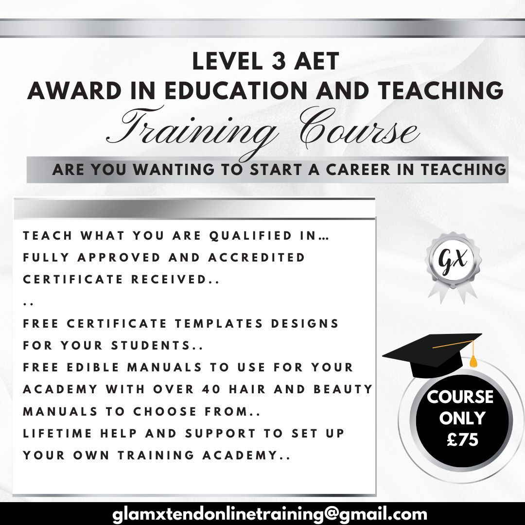 LEVEL 3 AET TEACHER TRAINING COURSE