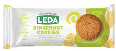 Leda Ginger Nut Cookies 155g