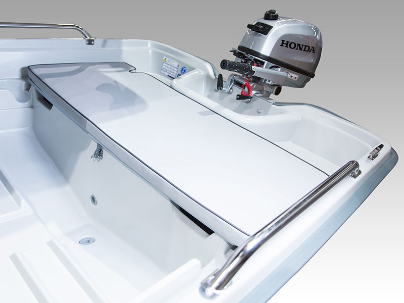 Sīktēls: Side rail pair, polished 385/390/400/440/480Cabin