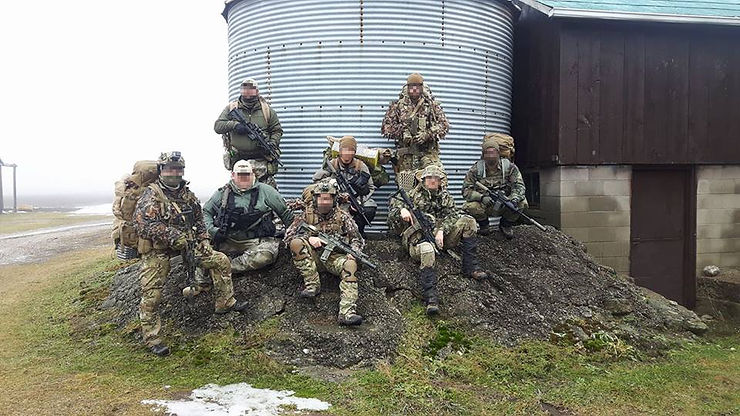Blackline Simulations airsoft milsim Ontario Canada exercise shrike participants