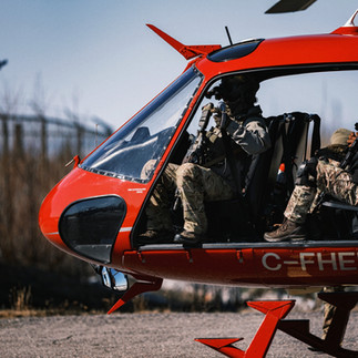 Ground training for rotary wing operations