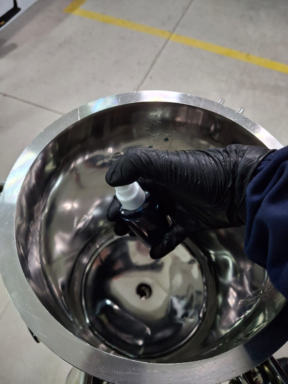 Tratamento de desinfecção e passivação de tanques WFI em aço inox 316L