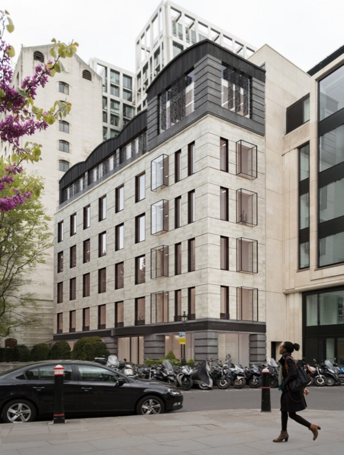 Nearly complete 1 Love Lane, EC2V