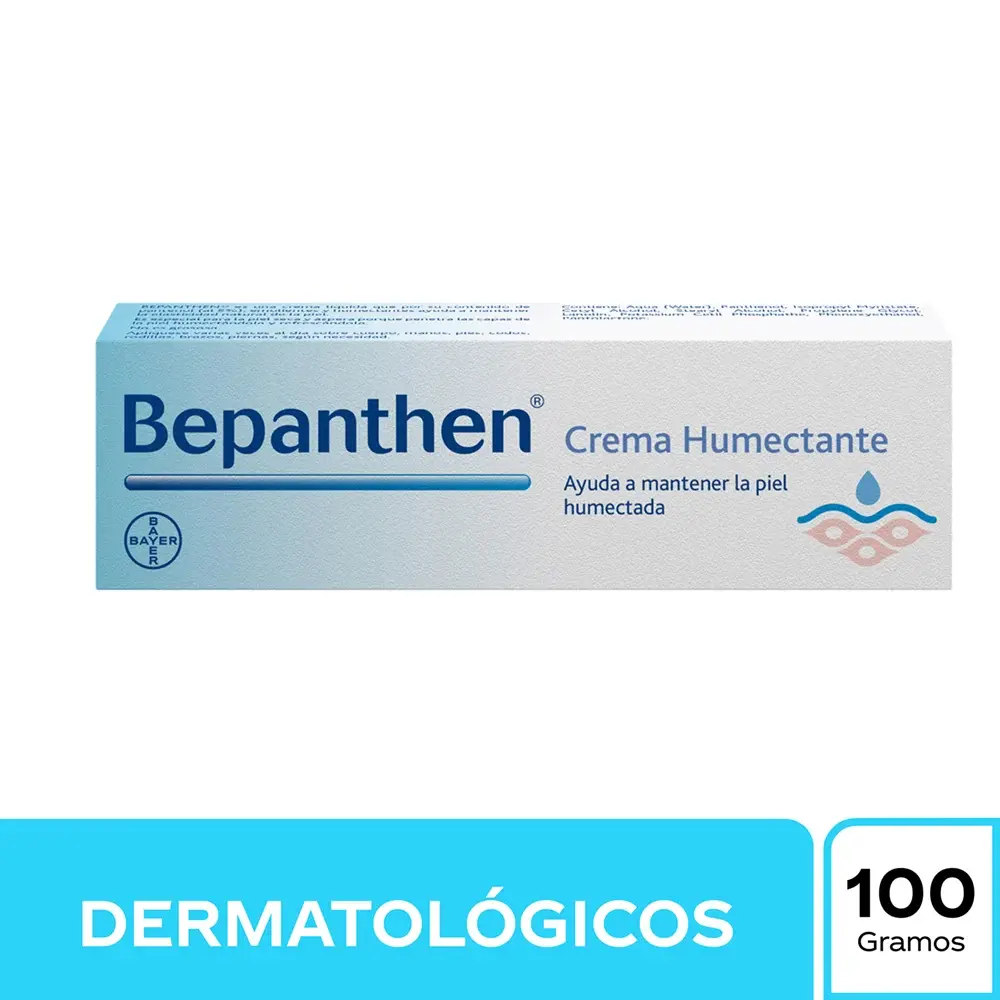 Bepanthen Crema Humectante Tubo X 100Gr