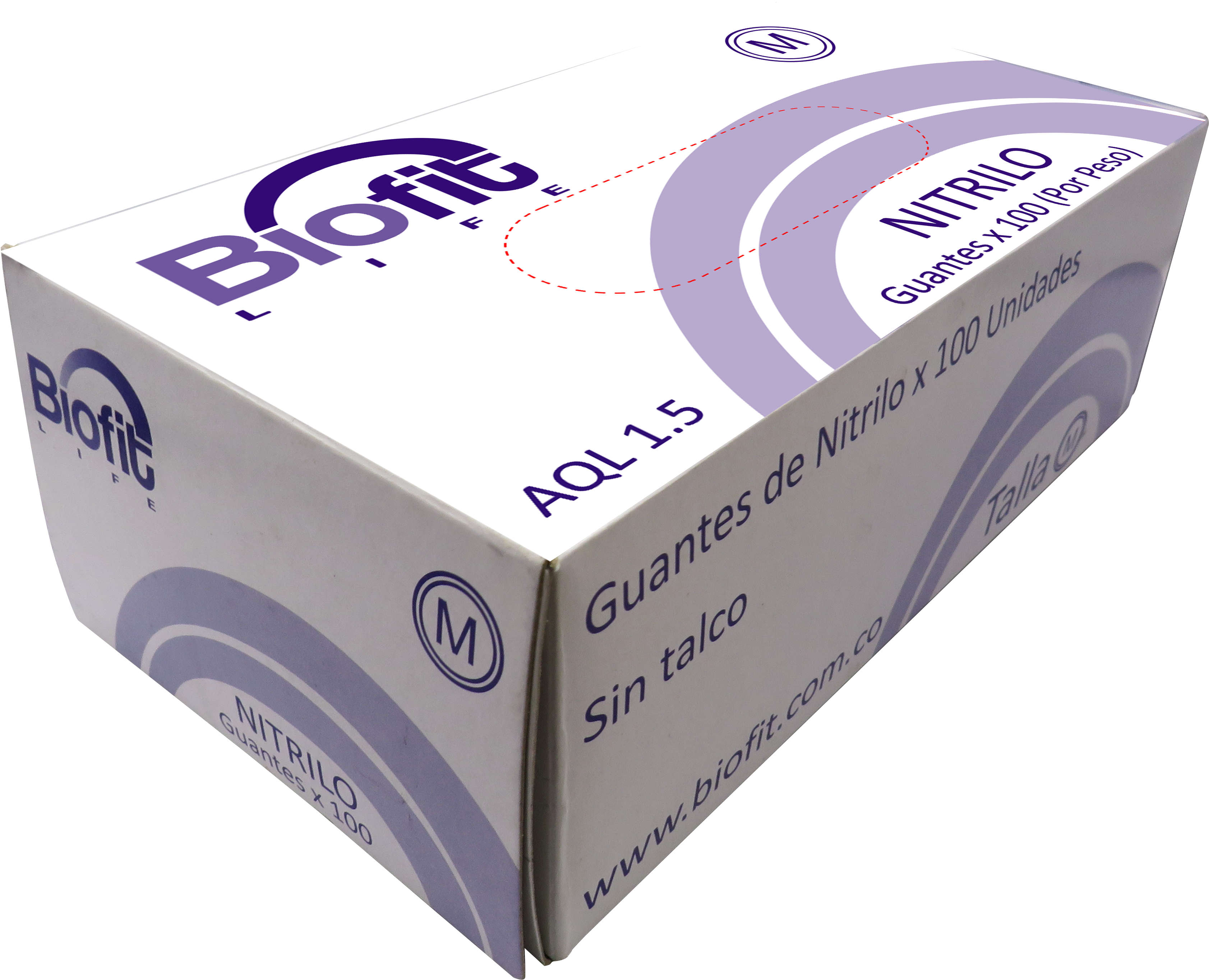 GUANTES DE NITRILO BIOFIT