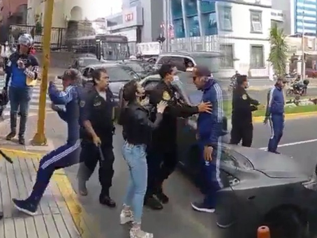 MININTER y PNP solicitan prisión preventiva para sujeto que agredió a policÃa