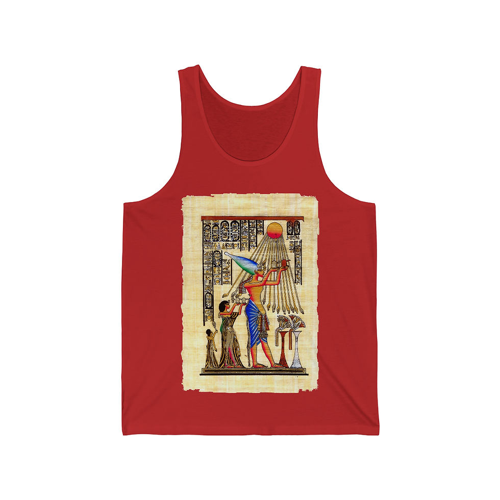 Thumbnail: Akhenaten & Nefertiti (Unisex Tanktop)
