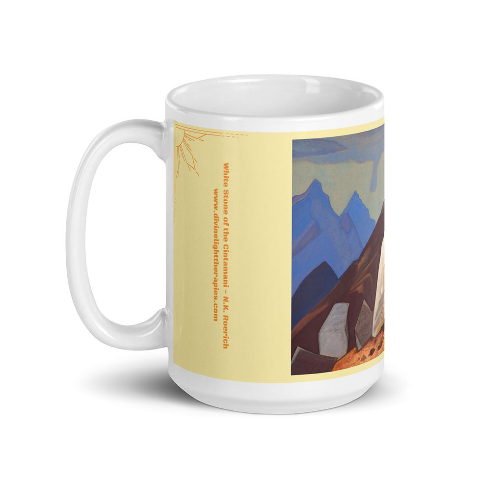 Thumbnail: White Stone of the Chintamani (N.K. Roerich) glossy mug