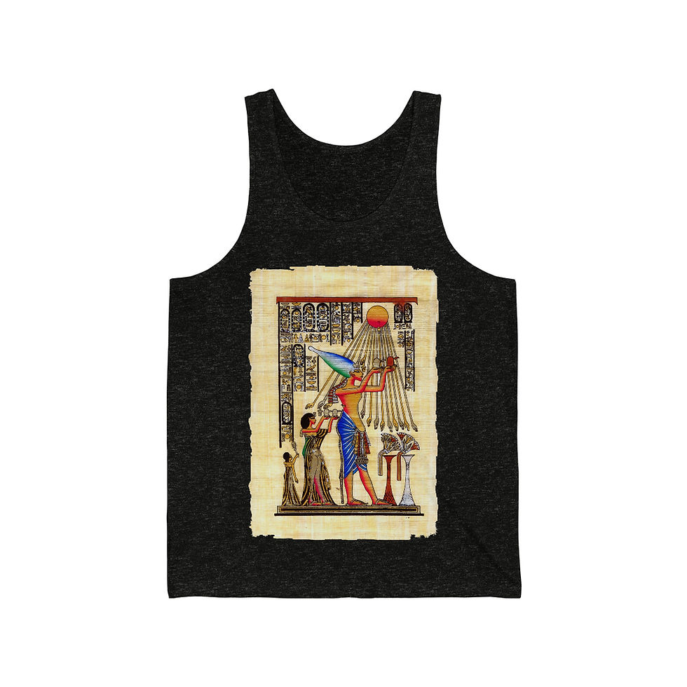 Thumbnail: Akhenaten & Nefertiti (Unisex Tanktop)