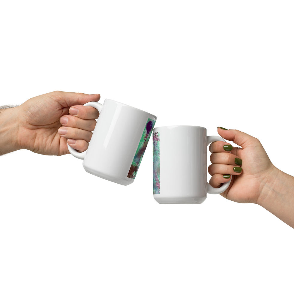 Jade glossy mug #4