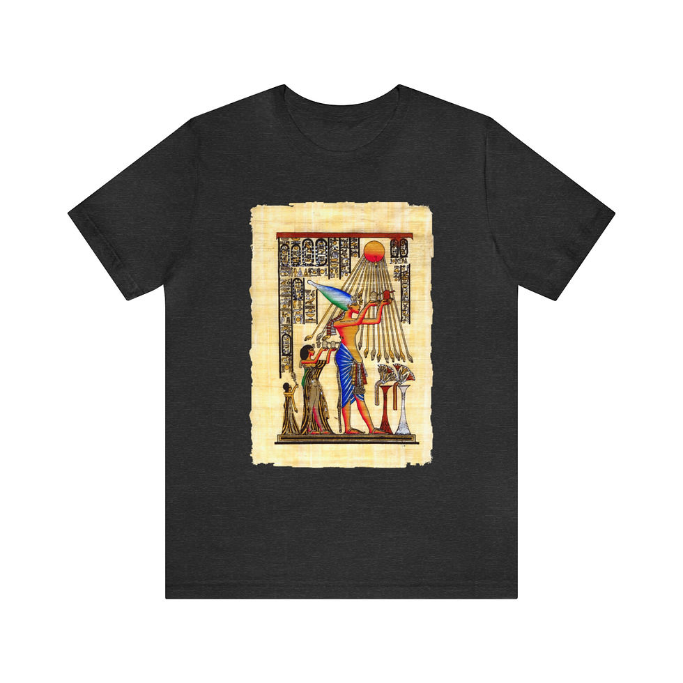 Thumbnail: Akhenaten & Nefertiti (Unisex Jersey Short Sleeve Tee)