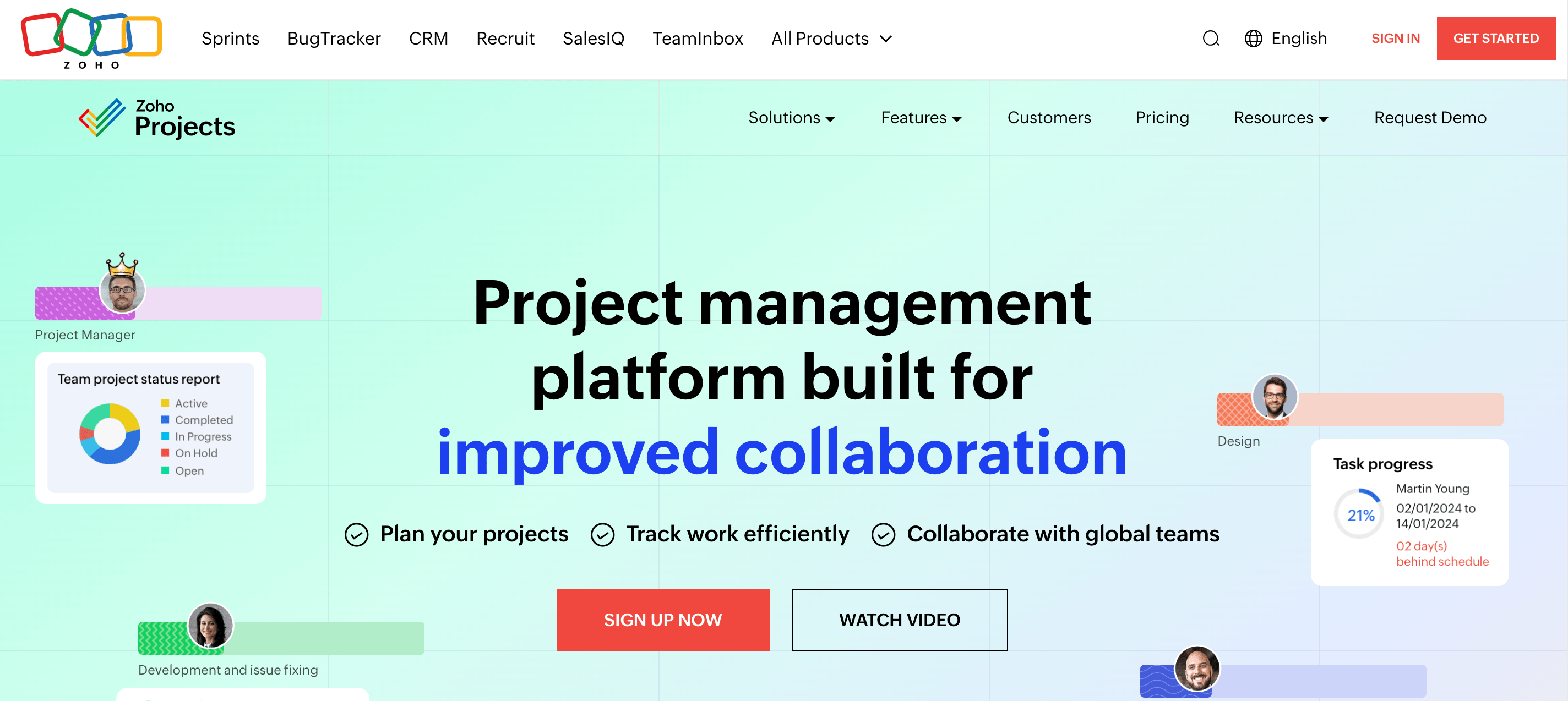 Zoho Projects review
