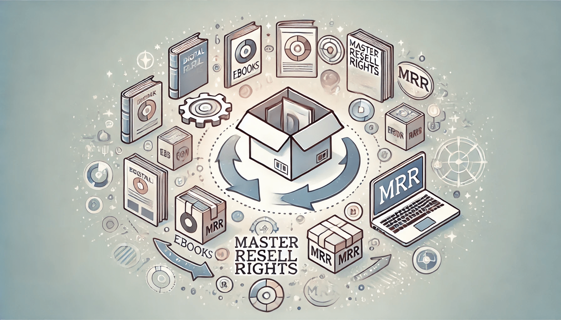 What are Master Resell Rights (MRR) in Digital Products comapnies