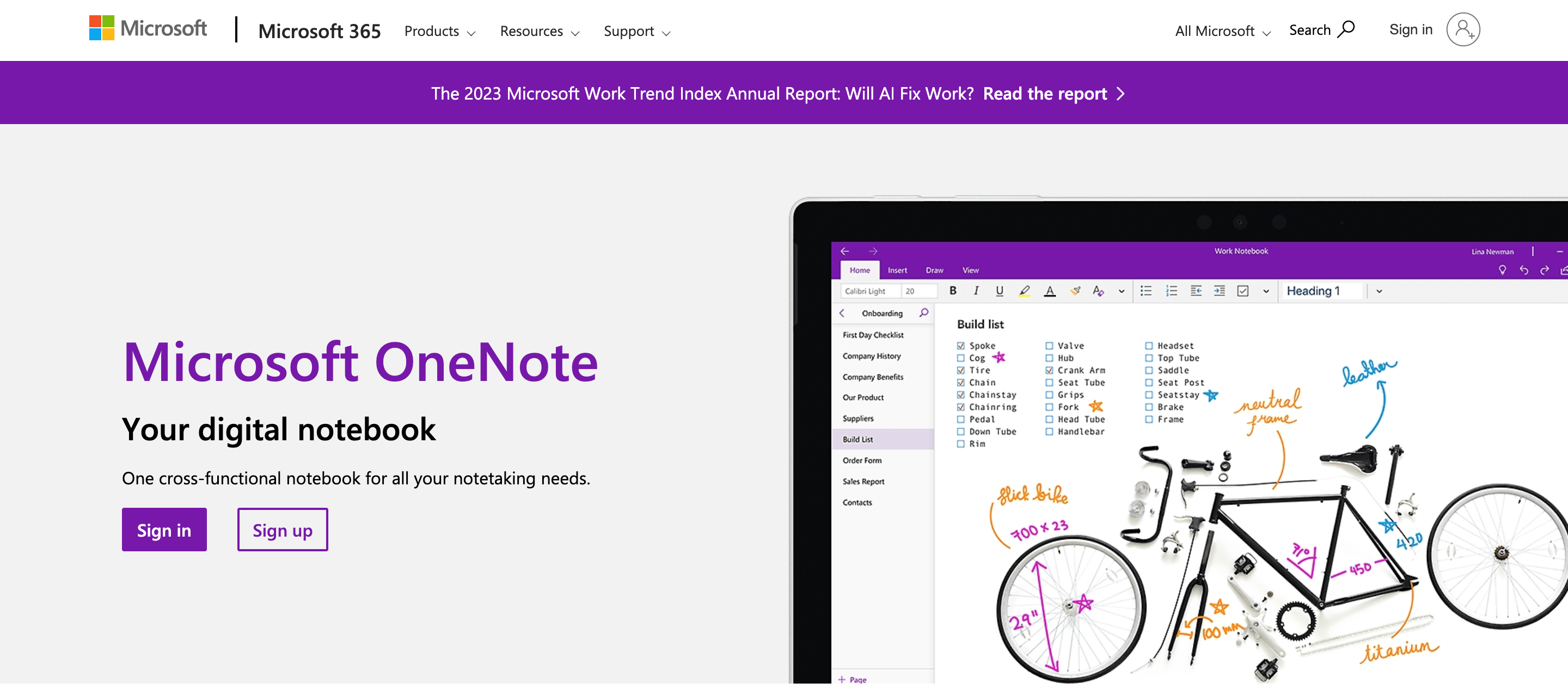 Microsoft OneNote review