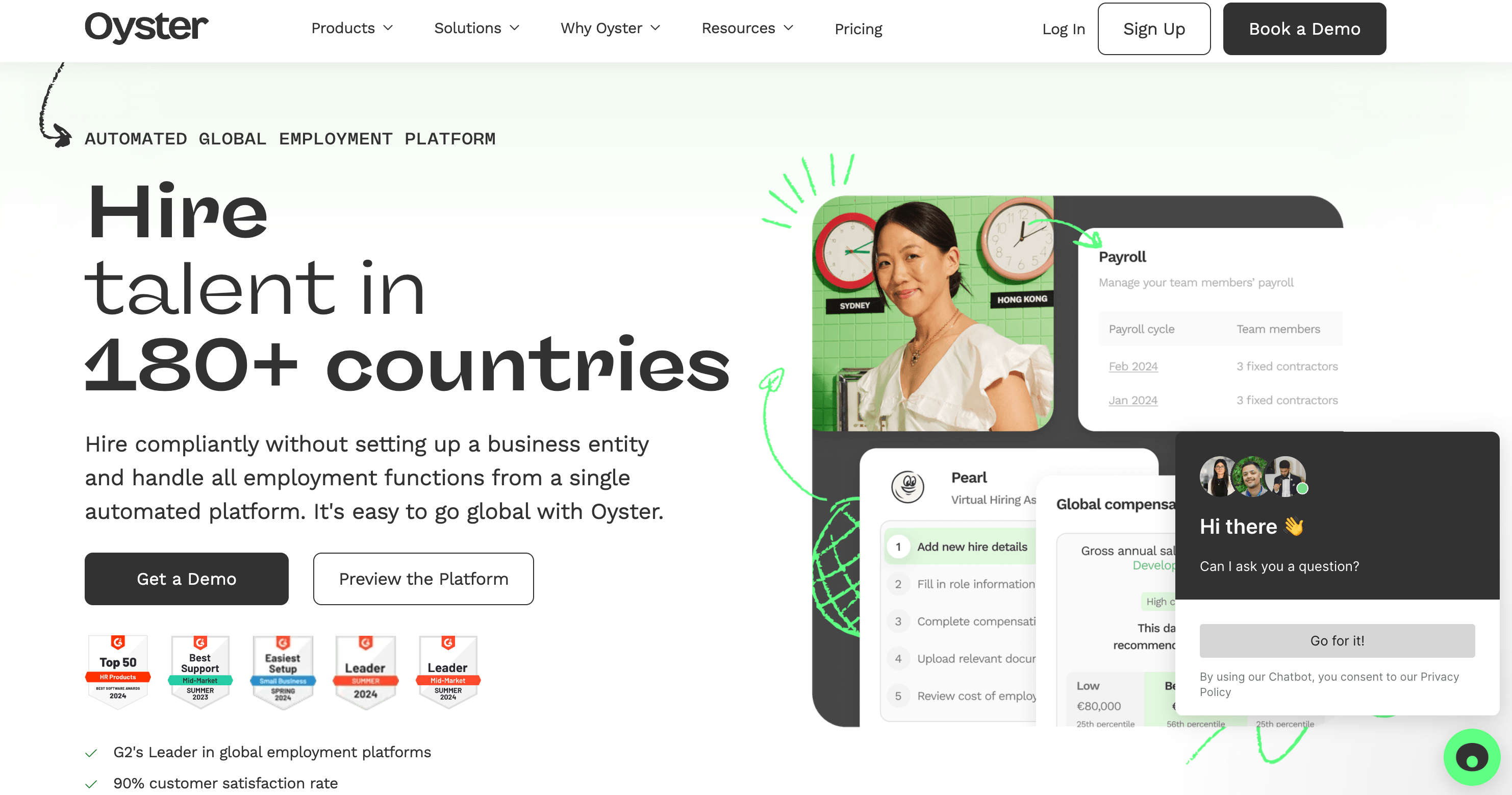 Oyster HR review