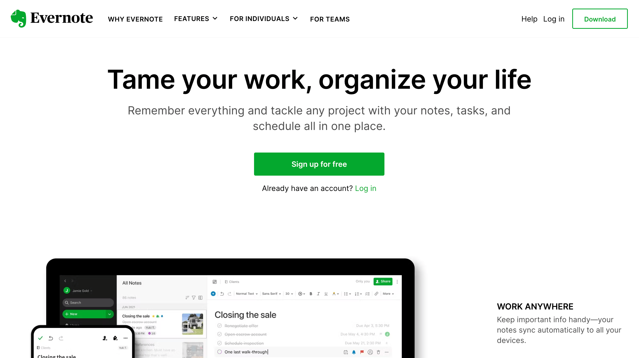 Evernote review