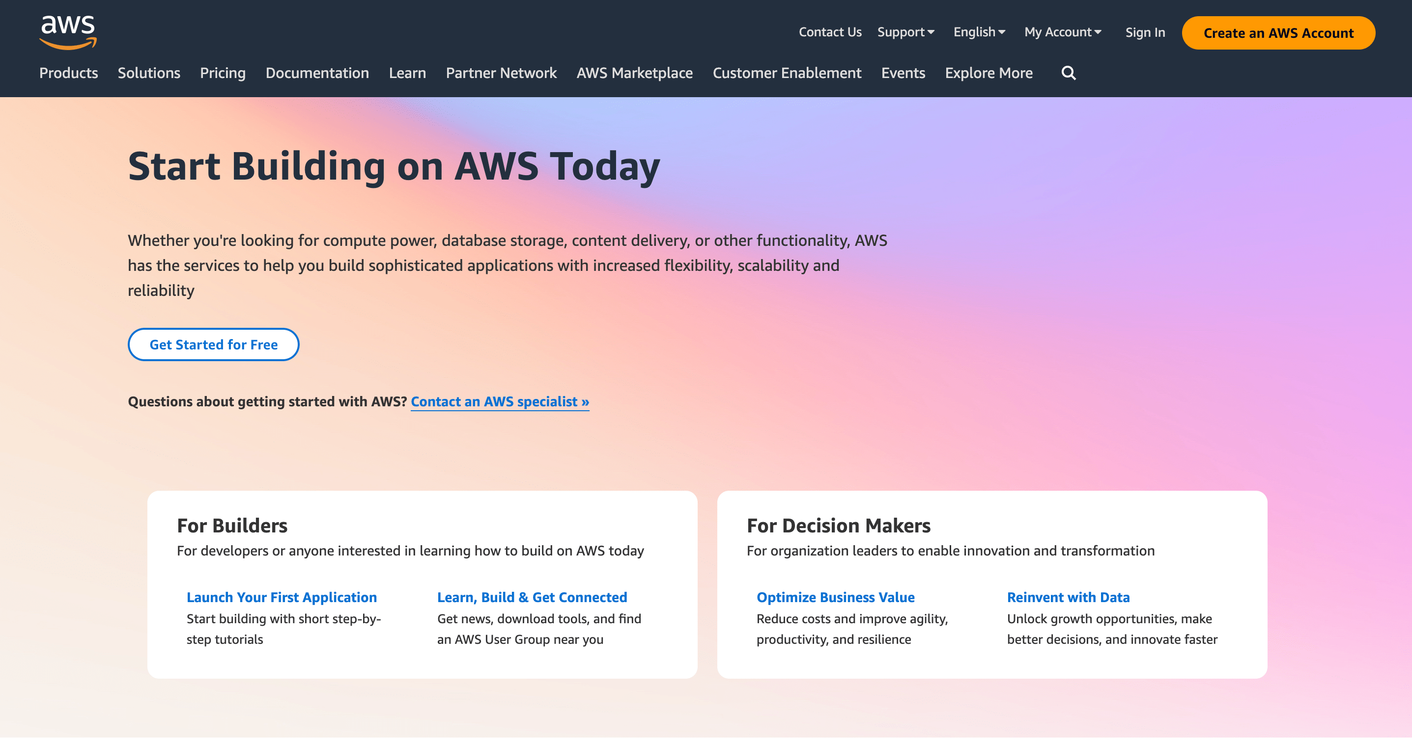 Amazon Web Services (AWS) review