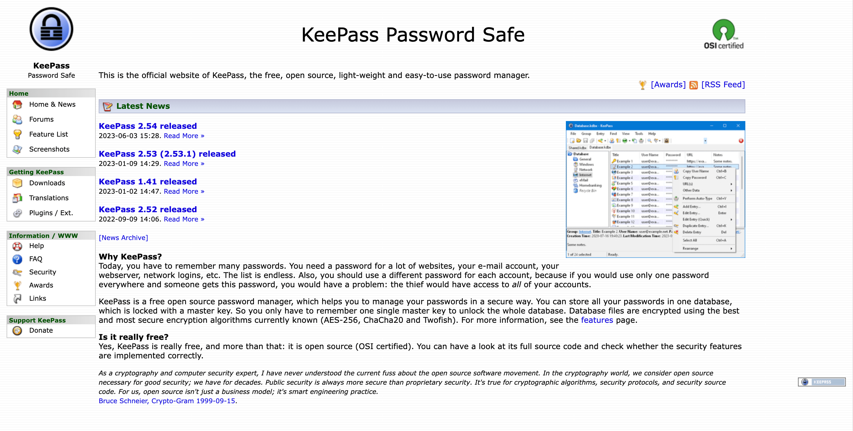 KeePass review