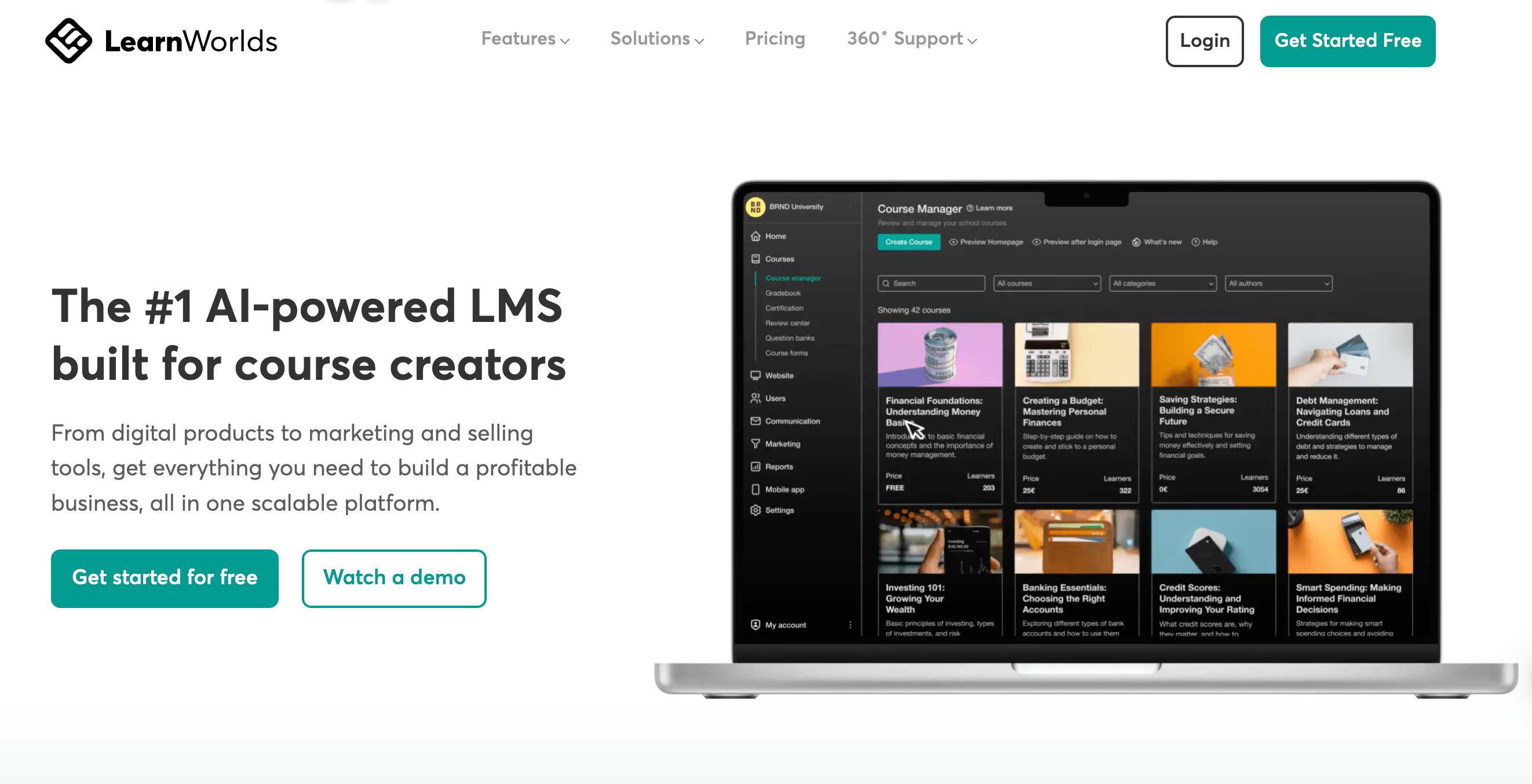 LearnWorlds review