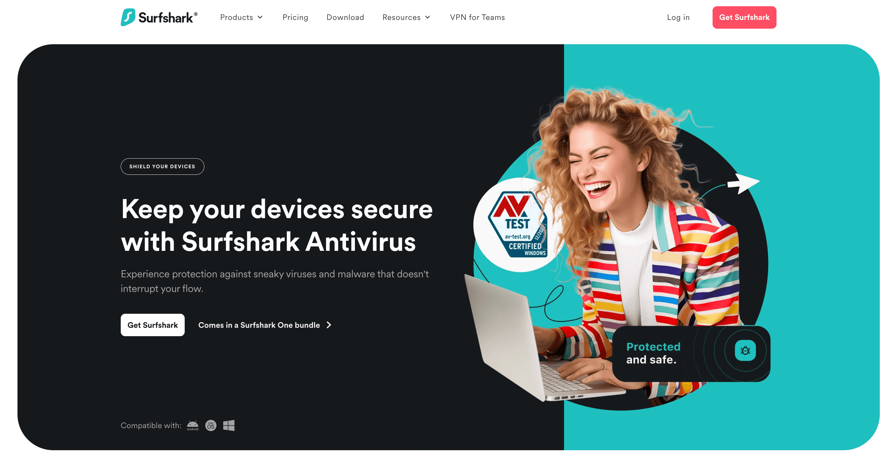Surfshark Antivirus review