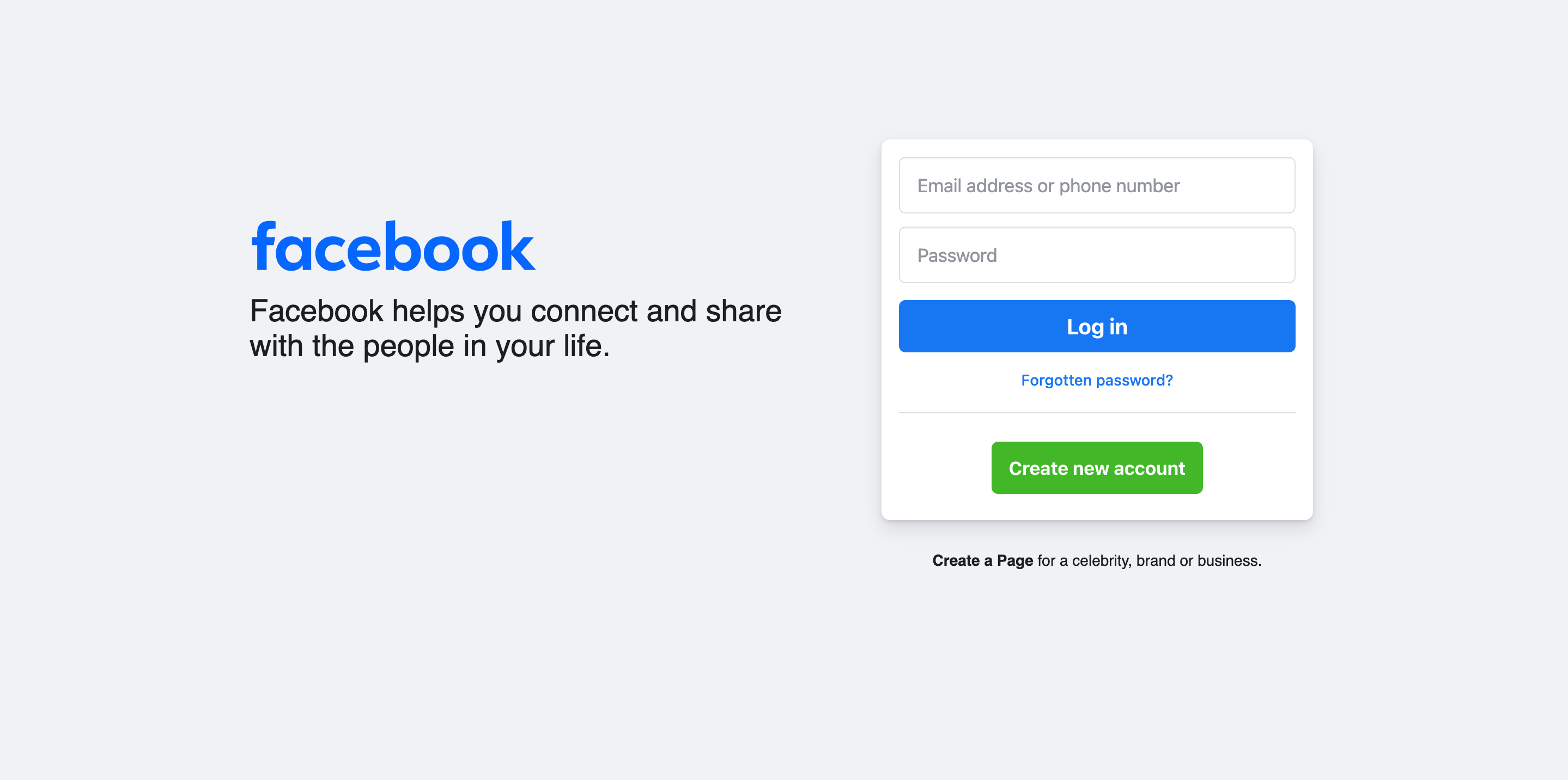 facebook review