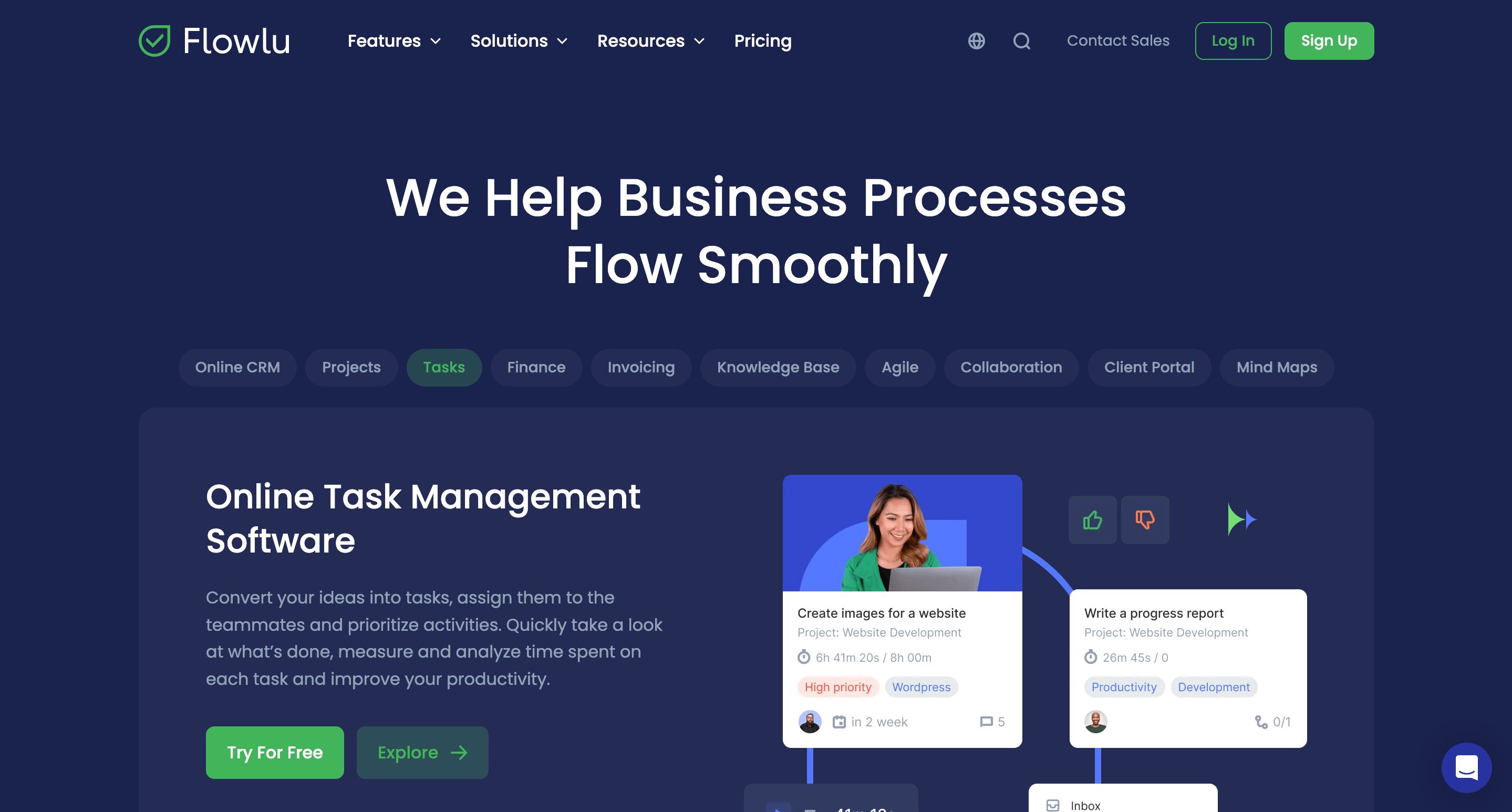 Flowlu review