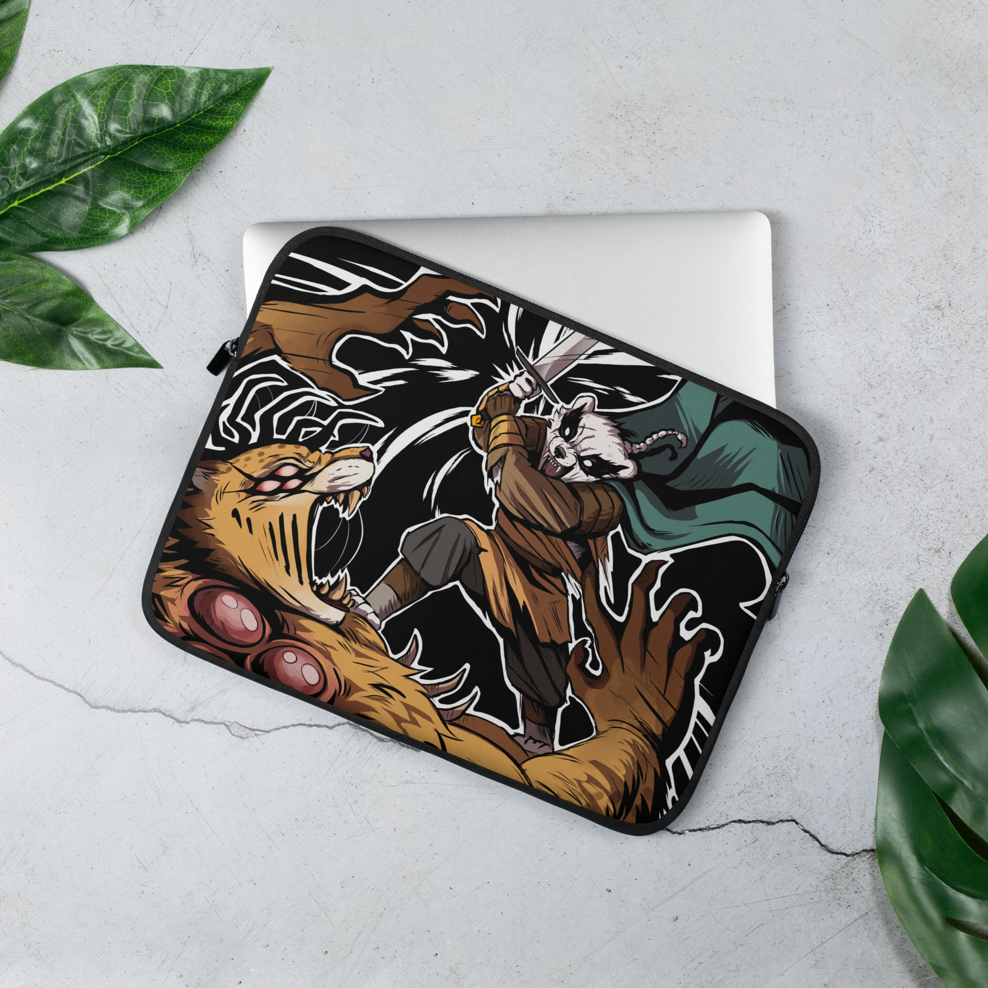 Finish Him With Style - Laptop Sleeve