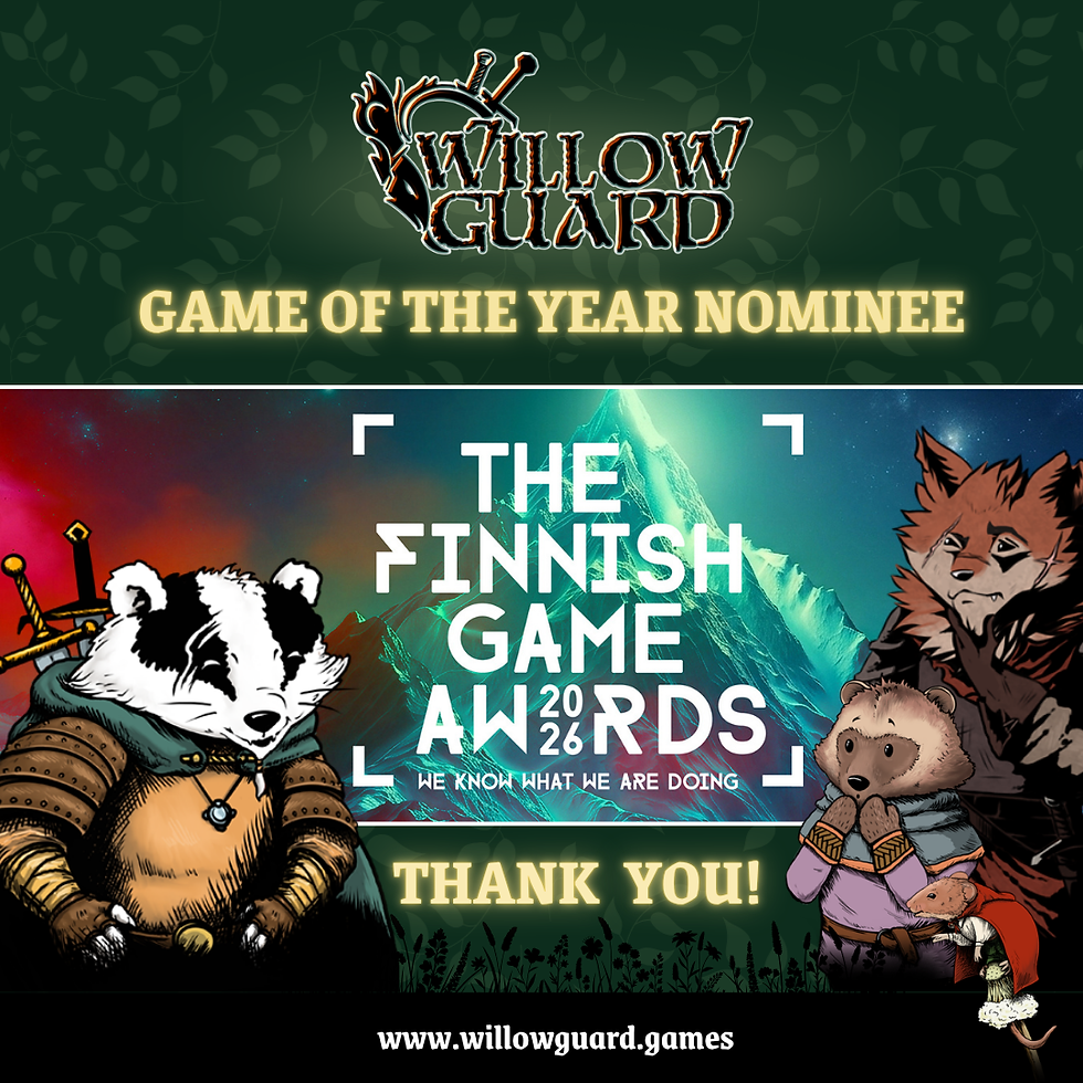 GOTY Nominee at Finnish Game Awards 2026