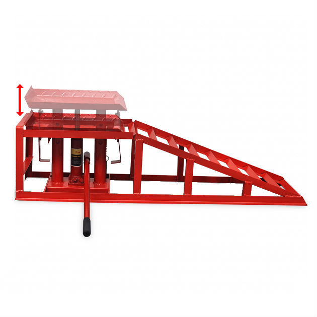 Miniatura: Rampas de Elevação c/ Macaco Hidráulico - Capacidade 2 Ton (1-Par)