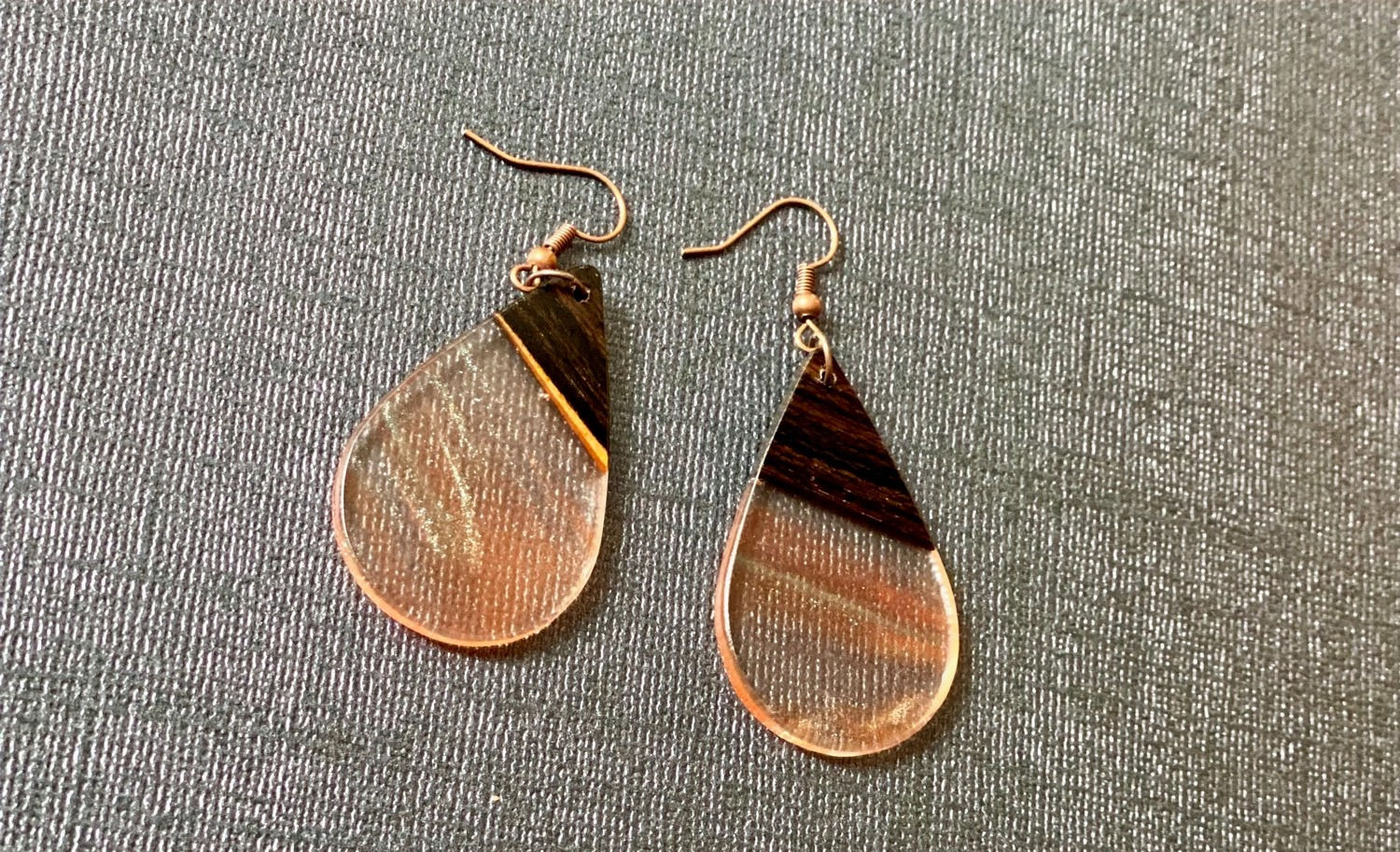 ZIRICOTE TEARDROPS/ZODIAC WOOD EARRINGS
