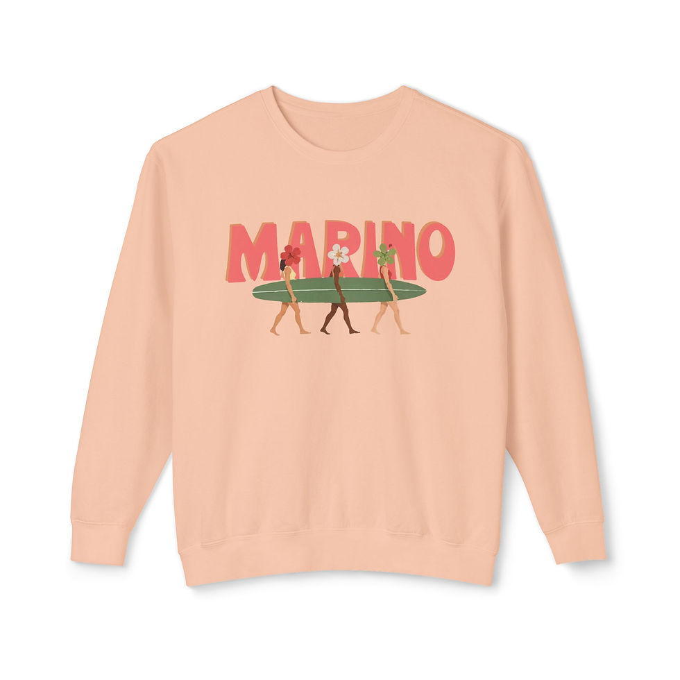 Thumbnail: Marino "Surfing Ladies" Crewneck