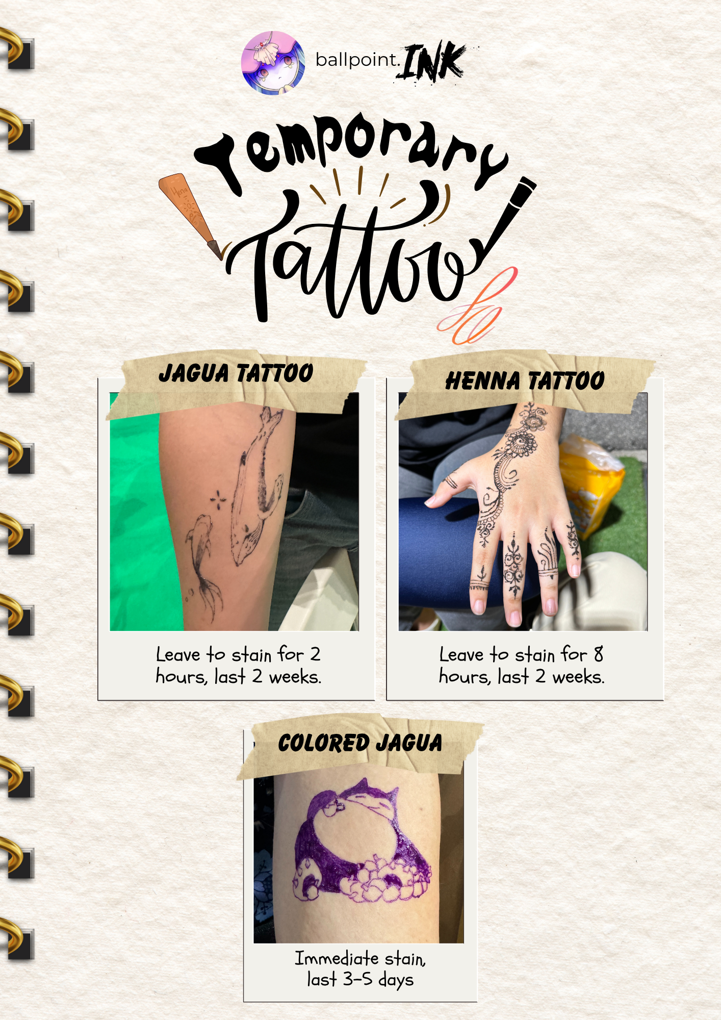 Temporary Tattoo