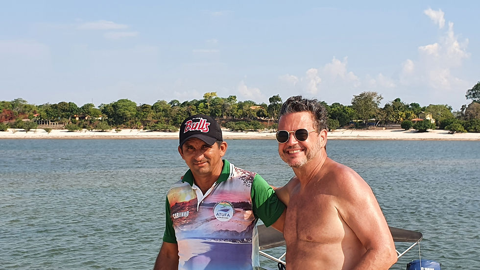 Zeca e Carlinhos, nosso "lancheiro"