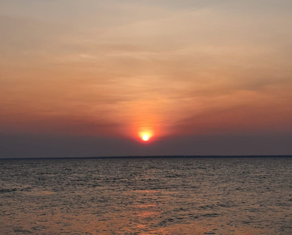 Por do Sol na Ponta do Cururu