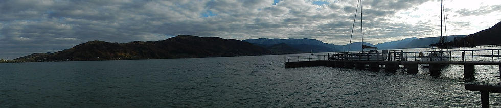 Tarde de outono no Lago Attersse