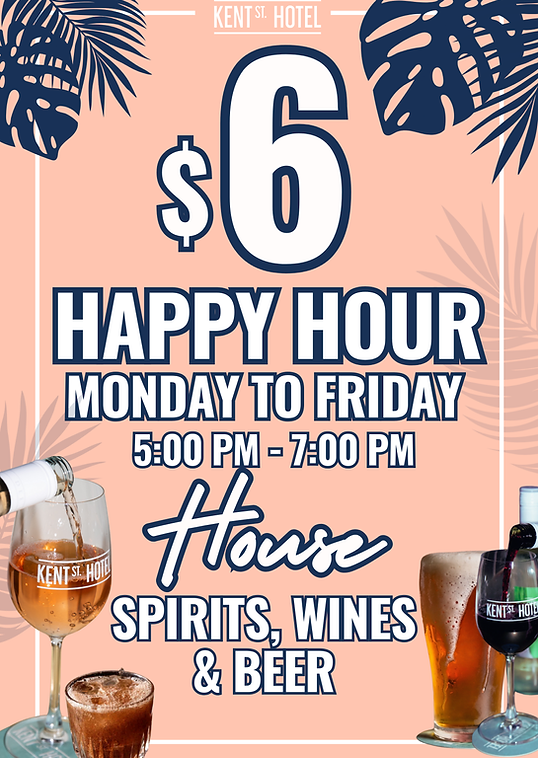 $6 Happy Hour